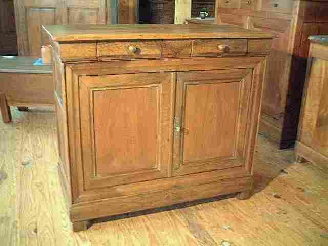 Buffet bas ancien en bois peint  Bois  Vert  Bon état  Classique  4977