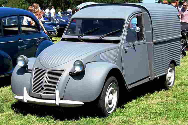 Voiture Citroën 2CV Fourgonnette Ma collection Vintage - Le petit Souk